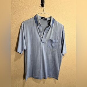 Cotton Mist Light Blue Polo Shirt